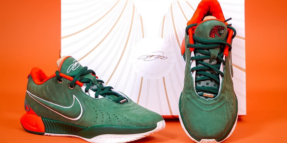 Florida A&M Receives Nike LeBron 21 PE Sneakers