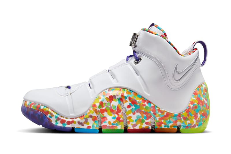 Official Images of the Nike LeBron 4 "Fruity Pebbles"