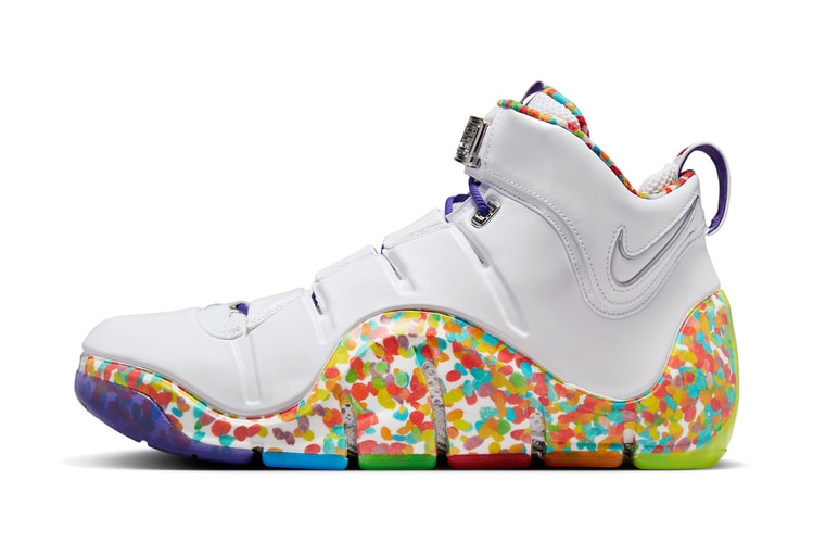 Official Images of the Nike LeBron 4 "Fruity Pebbles"