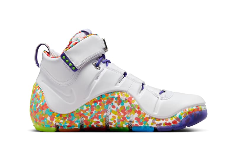 Nike LeBron 4 Fruity Pebbles DQ9310-100 Release Date info store list buying guide photos price