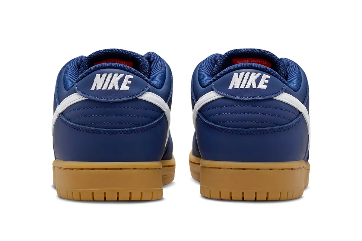 Nike SB Dunk Low "Navy Gum" FJ1674-400 Release Info NAVY/WHITE-GUM LIGHT BROWN skate shoes low top swooshpp