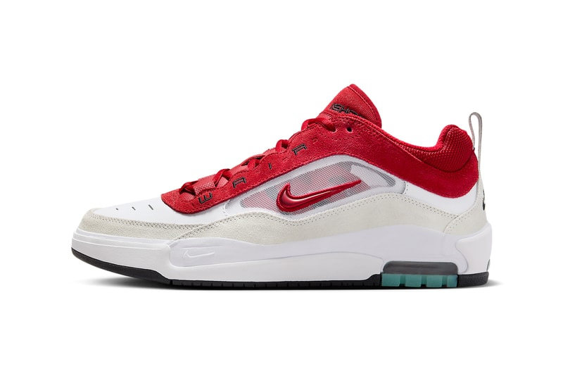 Nike SB Air Max Ishod Wair "White/Orange" FB2393-103 White/Orange-Summit White-Black-Gum Light Brown second signature shoe debut spring 2024