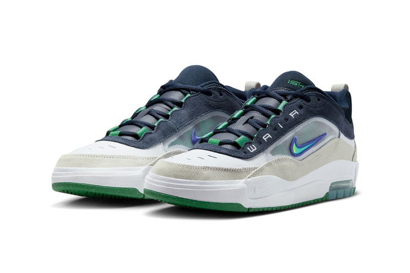 Nike SB Air Max Ishod Wair "White/Orange" FB2393-103 White/Orange-Summit White-Black-Gum Light Brown second signature shoe debut spring 2024