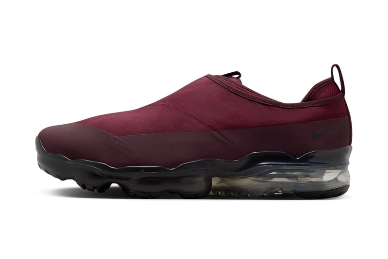 The Nike VaporMax Moc Roam Appears in Maroon