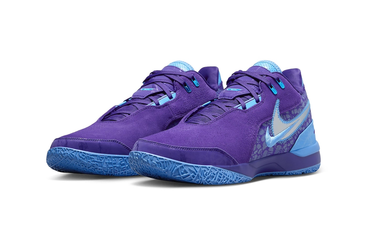Official Look at the Nike Zoom LeBron NXXT Gen "Summit Lake Hornets" FJ1566-500 release info lebron james basketball nba charlotte hornets los angeles lakers colorway
