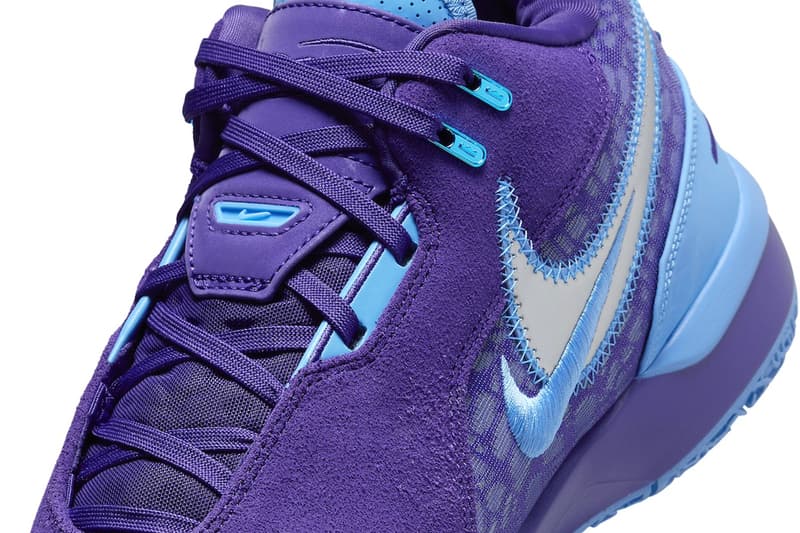 Official Look at the Nike Zoom LeBron NXXT Gen "Summit Lake Hornets" FJ1566-500 release info lebron james basketball nba charlotte hornets los angeles lakers colorway