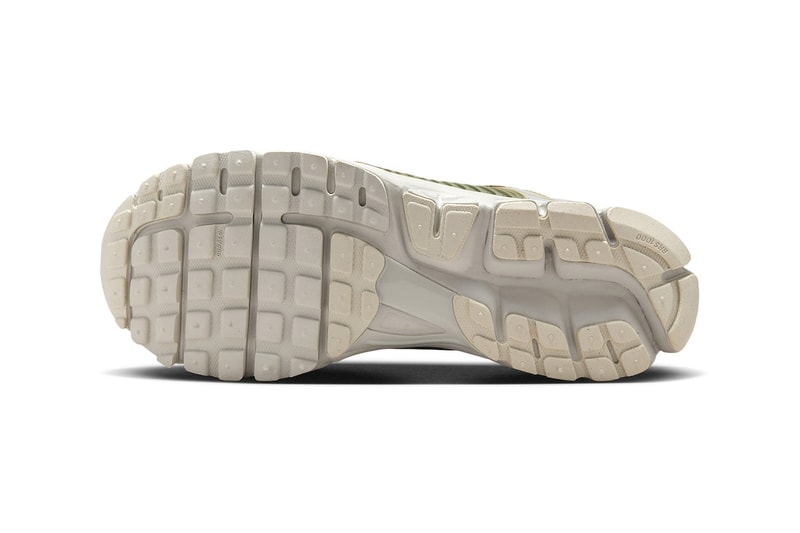 Nike Zoom Vomero 5 Resurfaces in "Neutral Olive" FJ1915-200 comfortable dad sneakers swoosh everyday shoes green 