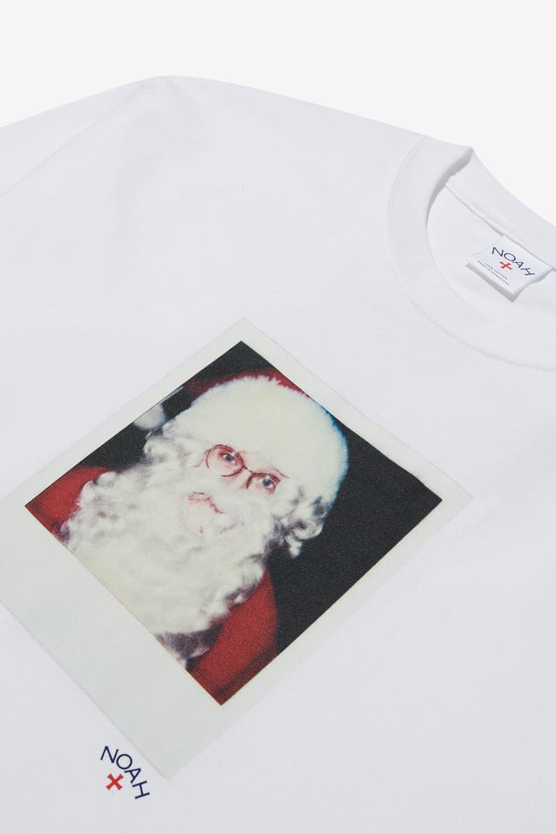 NOAH x Keith Haring Is Sure To Get You in the Holiday Spirit santa claus christmas estate sold out price graphic tee hoodie crew neck link art