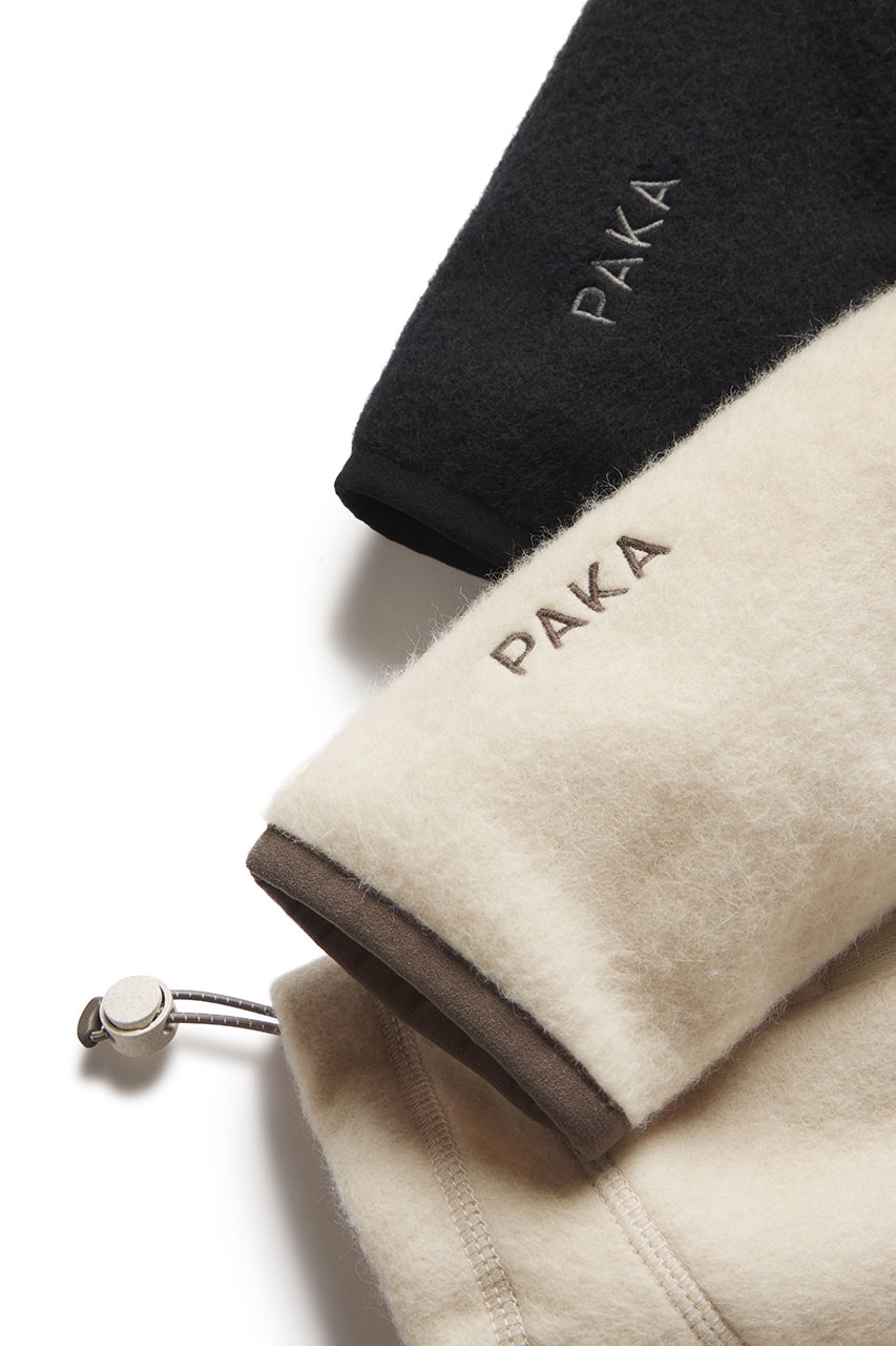 Paka Is Set to Release It's Soft PAKACLOUD Fleece jacket, black, navy, tan