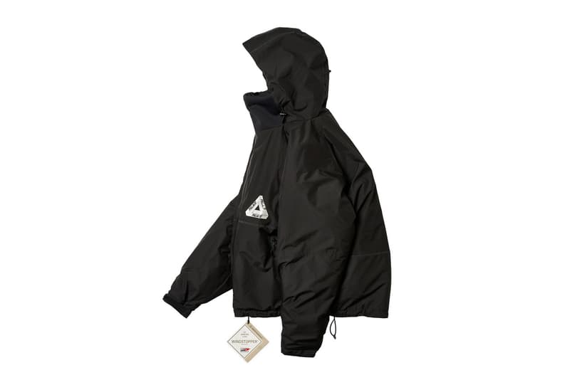 Everything Dropping at Palace This Week windstopper hoodie fleece jacket gore tex hat balaclava wind cold holiday collection price release winter 2023 link time drop