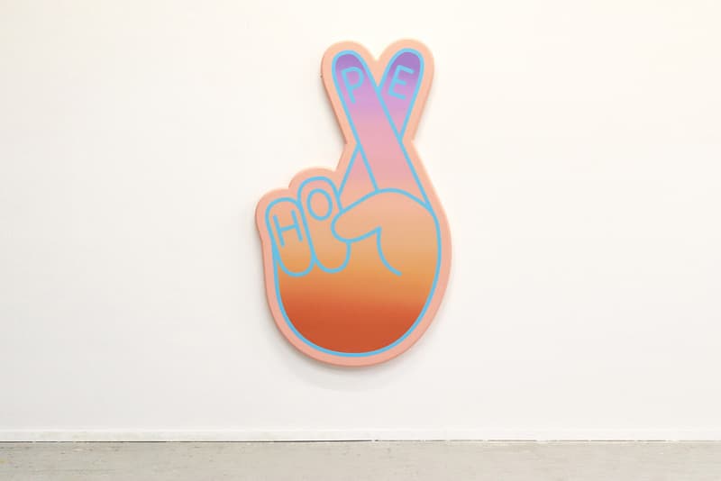 pieter ceizer no tears wood sculptures red orange peach art basel miami 2023 metal official release date info photos price store list buying guide