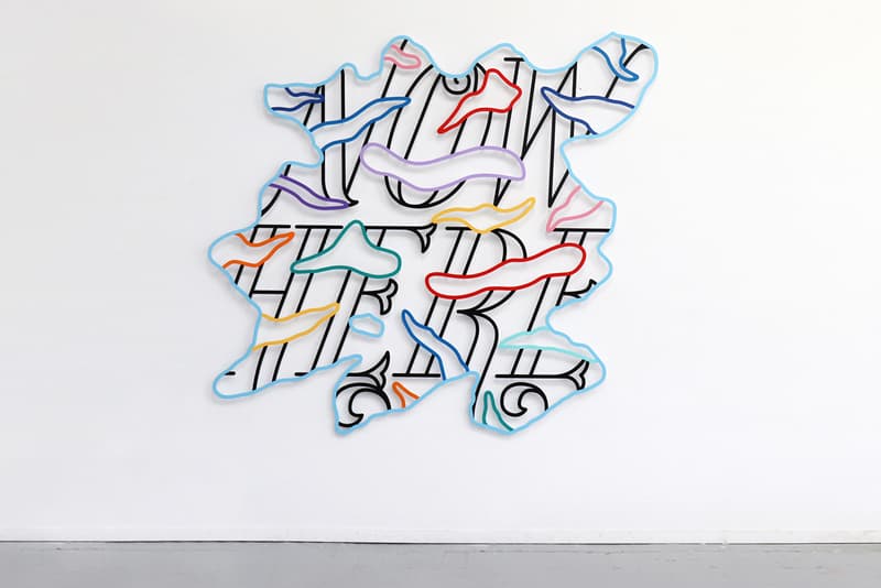 pieter ceizer no tears wood sculptures red orange peach art basel miami 2023 metal official release date info photos price store list buying guide