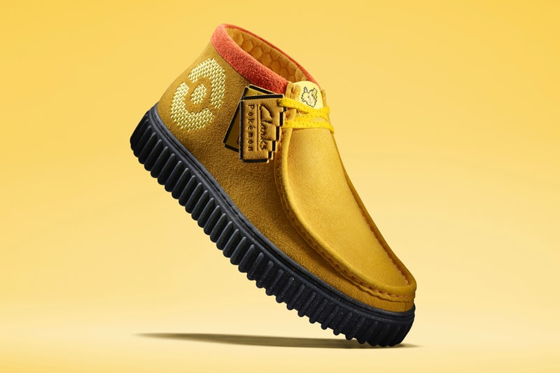 Pokémon Clarks Torhill Boot Collaboration Bulbasaur Charmander Squirtle Pikachu cartoon character footwear sneakers
