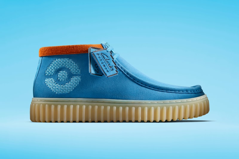 Pokémon Clarks Torhill Boot Collaboration Bulbasaur Charmander Squirtle Pikachu cartoon character footwear sneakers