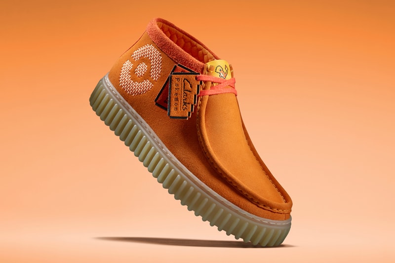 Pokémon Clarks Torhill Boot Collaboration Bulbasaur Charmander Squirtle Pikachu cartoon character footwear sneakers