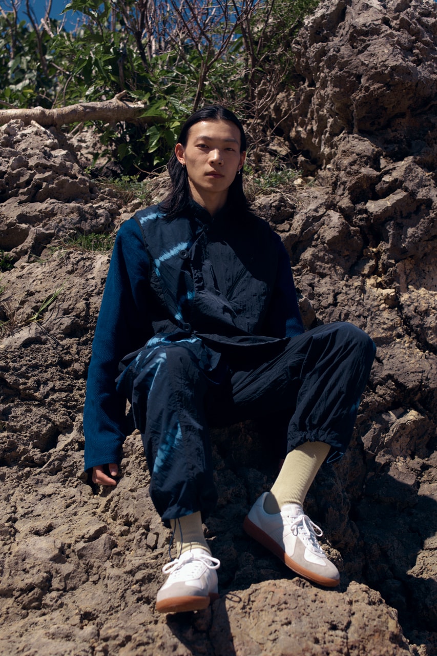 PUMA Blue Blue Japan Lookbook Clyde Army Trainer Indigo dyed SHIBORI 75th Anniversary Collection Interview 