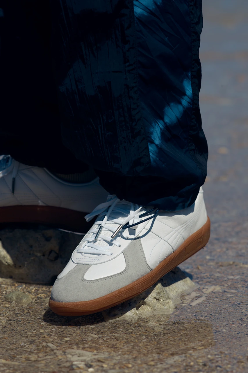 PUMA Blue Blue Japan Lookbook Clyde Army Trainer Indigo dyed SHIBORI 75th Anniversary Collection Interview 