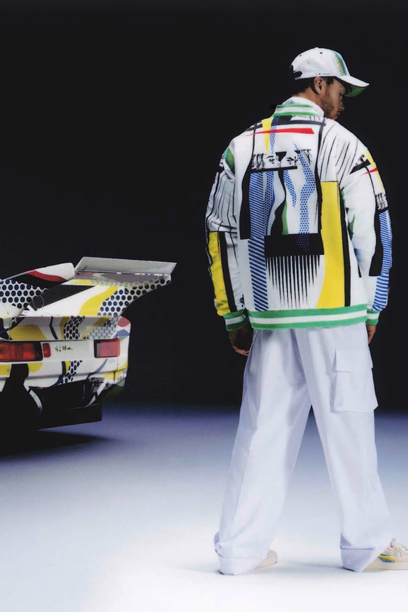 puma capsule collection bmw art car roy lichtenstein BMW 320i Turbo le mans sneakers bomber suede 