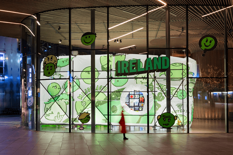 Robyn Lynch Greetings From Ireland NOW Gallery Exhibition fashion uk Ireland designer menswear womenswear art London