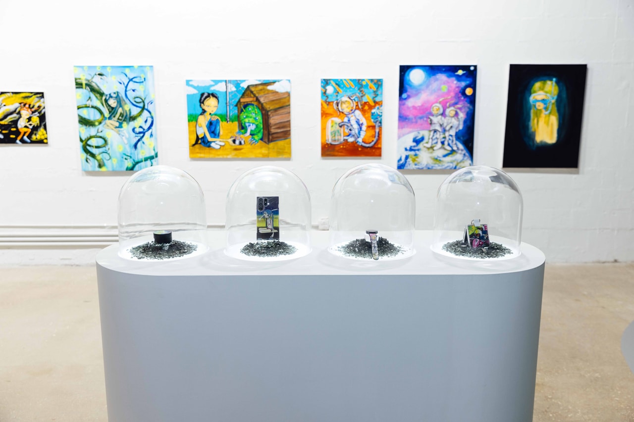 Samsung Galaxy Eri Wakiyama Let Me Know When You Land Art Exhibition Art Basel 2023 Miami Art Week Galaxy Z Flip 5 Galaxy Buds 2 Galaxy S23 Ultra Event Recap