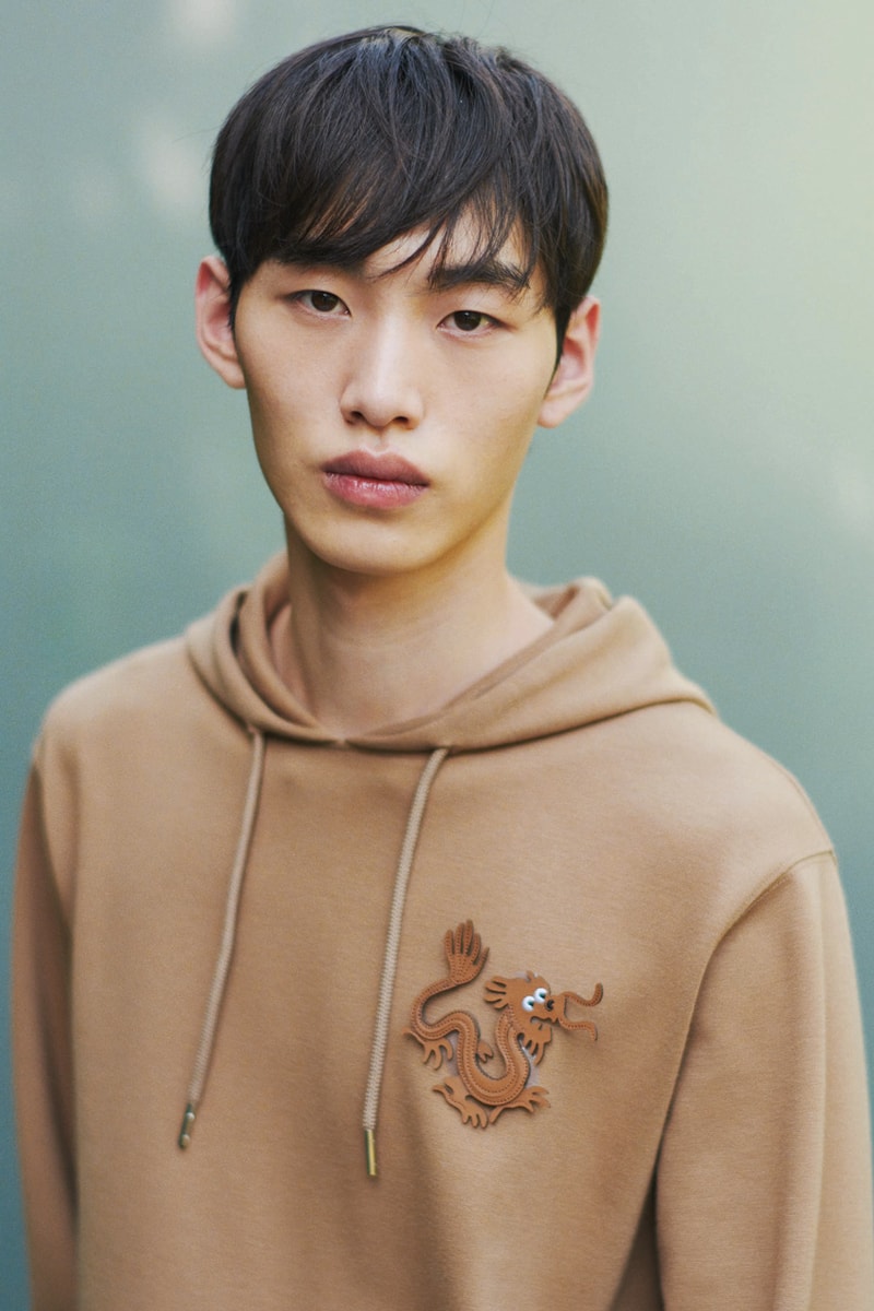 Sandro Looks to the Dragon for Lunar New Year Capsule mens women homme shirt sweater outerwear price release year of link cardigan bag purse leather casual pink