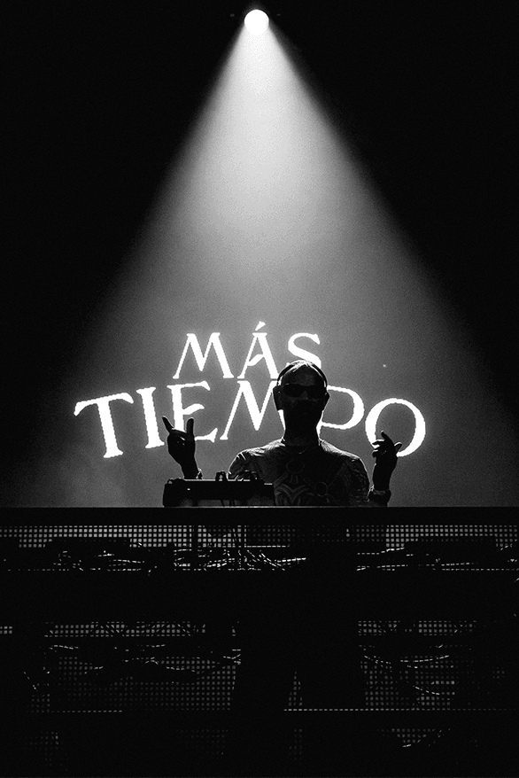 Skepta Jammer Mas Tiempo Performance Drumsheds London club dj