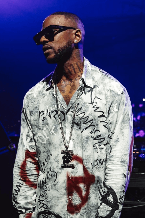 Skepta Jammer Mas Tiempo Performance Drumsheds London club dj