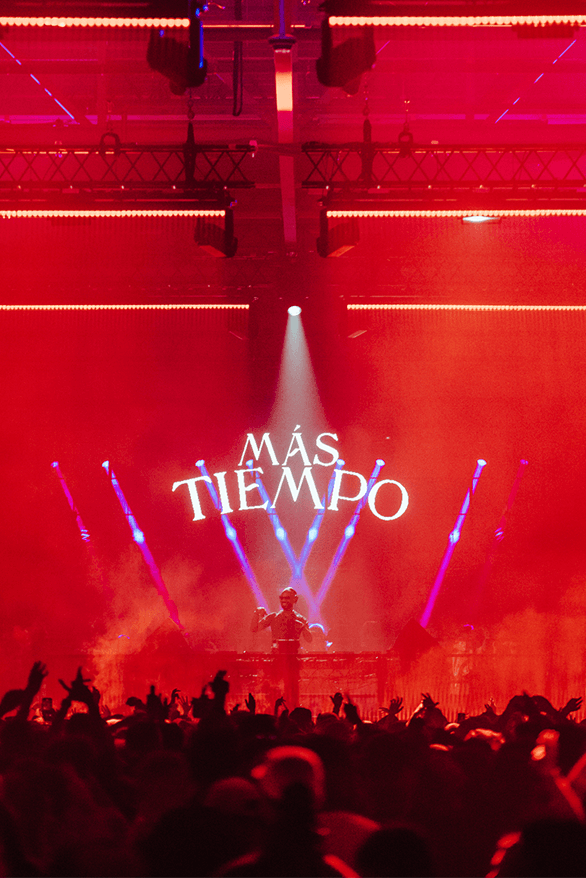 Skepta Jammer Mas Tiempo Performance Drumsheds London club dj