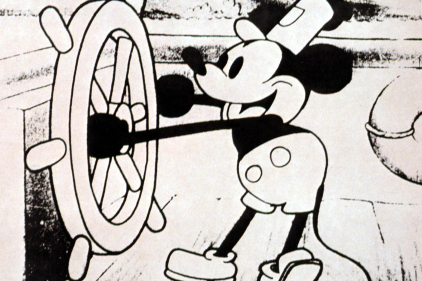 Steamboat Willie Mickey Mouse Public Domain 2024