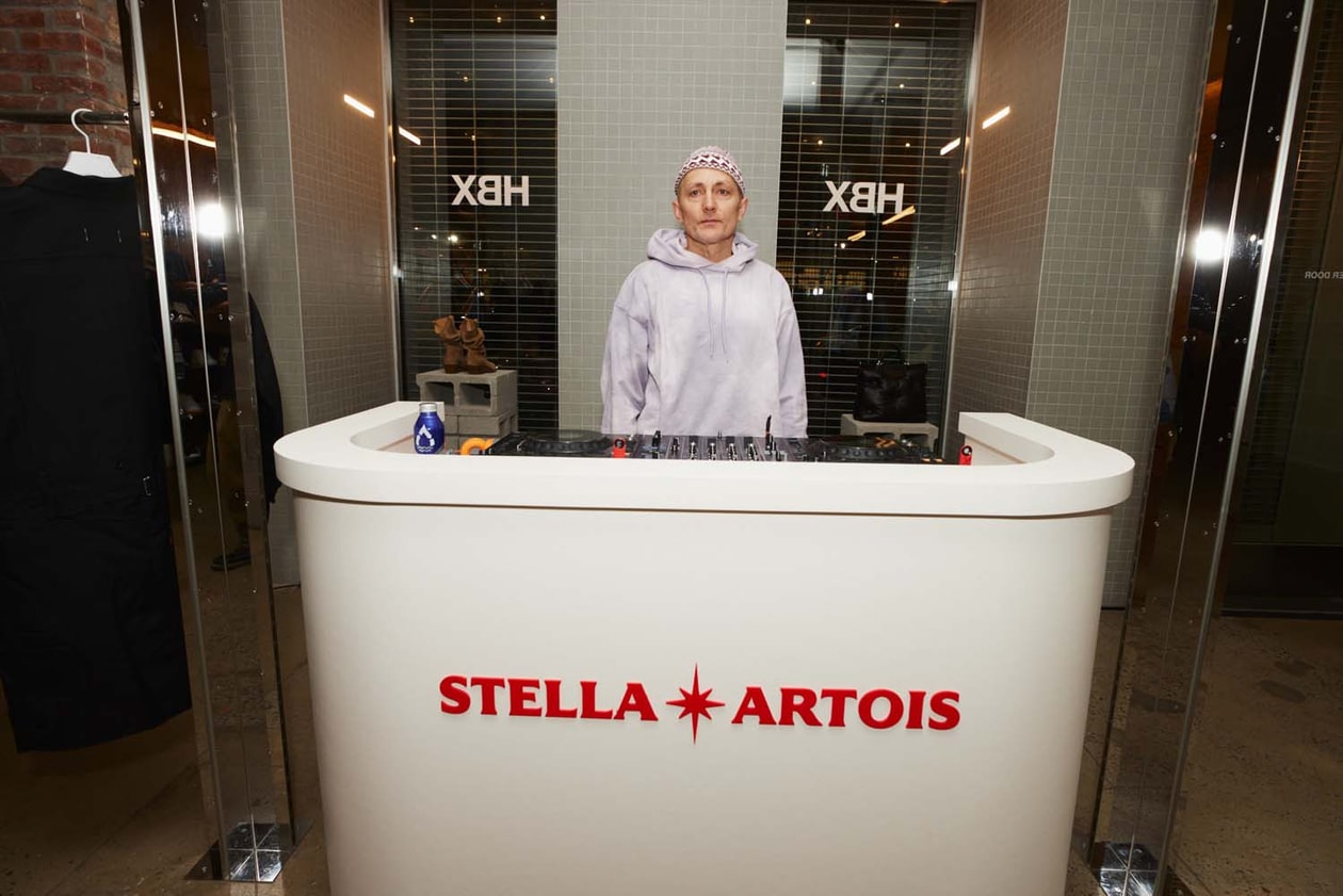 Stella Artois Martine Rose HBX New York Launch Event