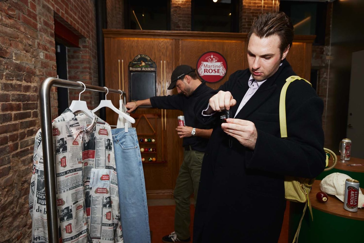 Stella Artois Martine Rose HBX New York Launch Event