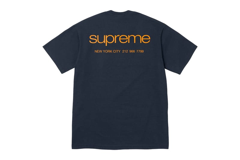 Supreme Camacho Tee Navy