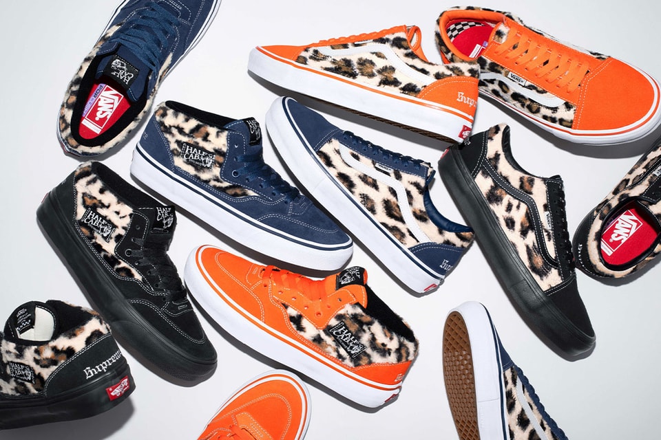 Zapatos vans supreme shoes Clearance