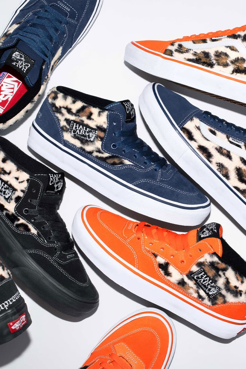 Supreme x Vans Half Cab Pro and Old Skool Release Info