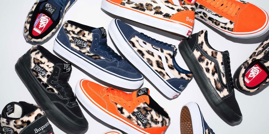 Supreme and Vans Unveil First Looks at Upcoming Collaboration