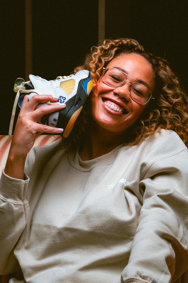 hypebeast sole mates tausha sanders a ma maniere air michael jordan brand 5 dawn womens sneakers official release date info photos price store list buying guide