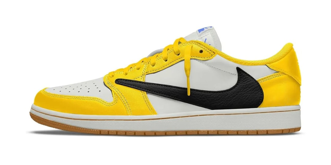 A Travis Scott x Air Jordan 1 Low OG "Canary" Is Dropping in 2024