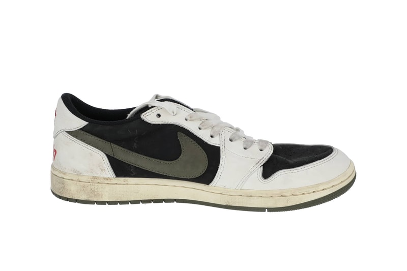 Travis Scott Air Jordan 1 Low Cactus Jack Stage Worn Custom Auction Info Date Buy Price 
