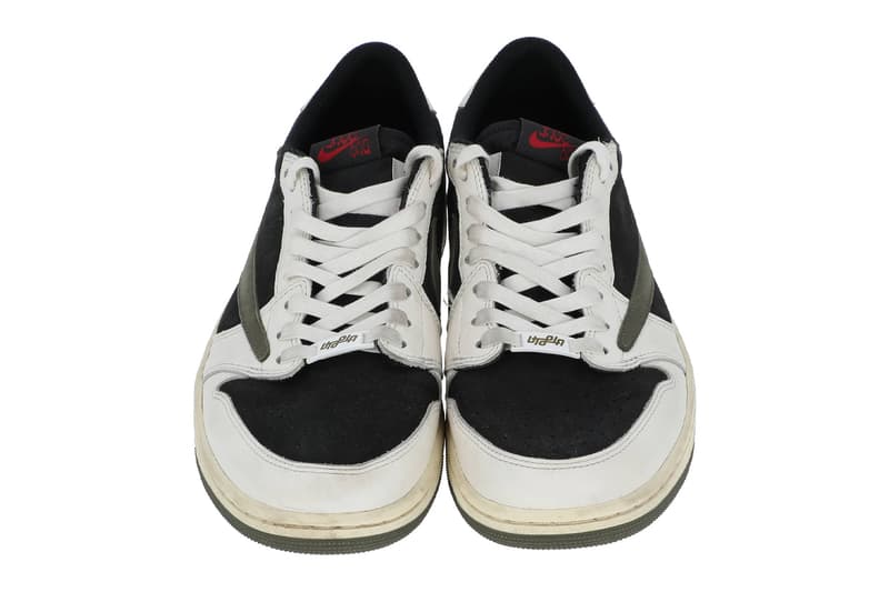 Travis Scott Air Jordan 1 Low Cactus Jack Stage Worn Custom Auction Info Date Buy Price 