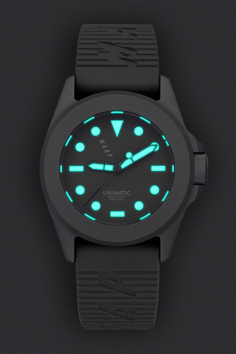 UNIMATIC x MAAP Limited Edition Watch Release Info