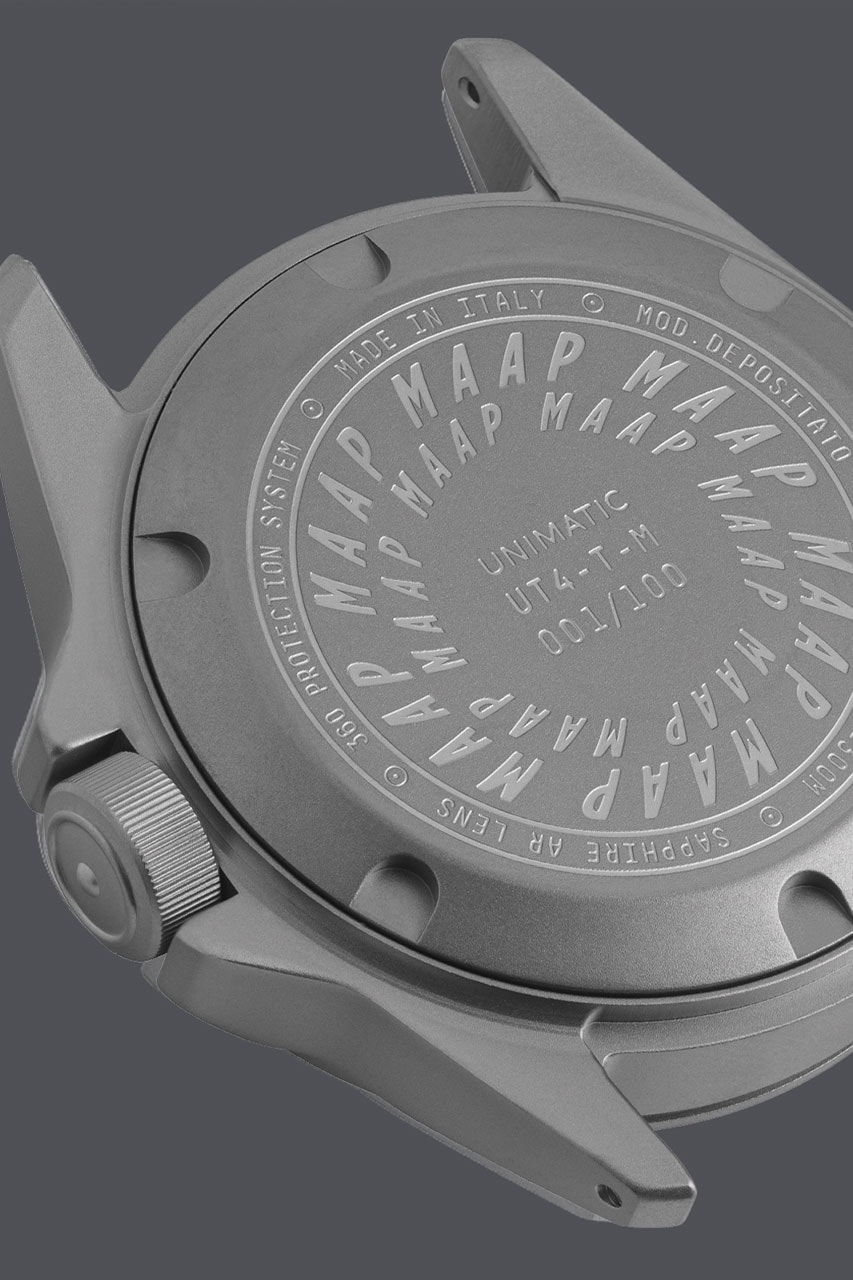 UNIMATIC x MAAP Limited Edition Watch Release Info