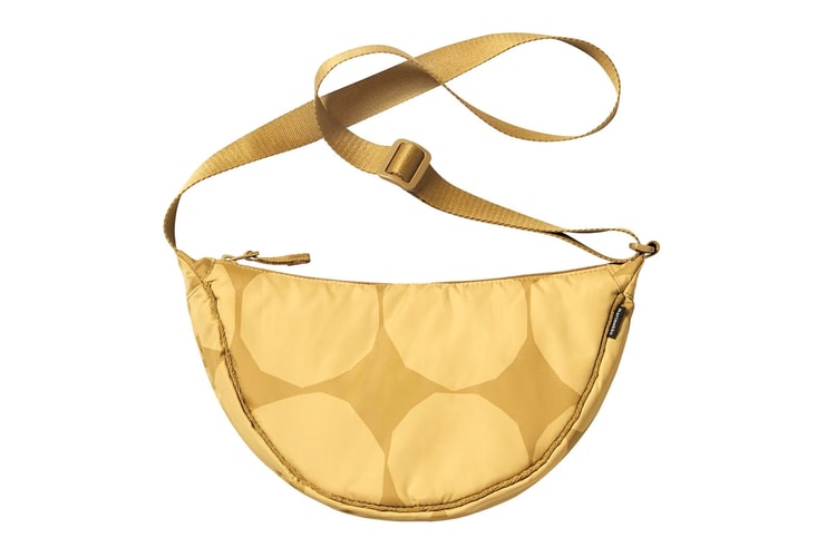 UNIQLO x Marimekko Reimagine Crescent Shoulder Bag for 2024 Collection