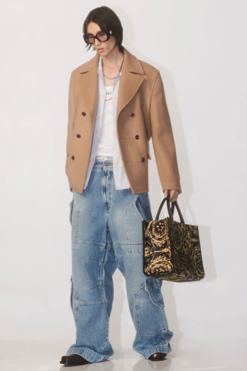 Versace Pre-Fall 2024 Menswear Collection Lookbook Images