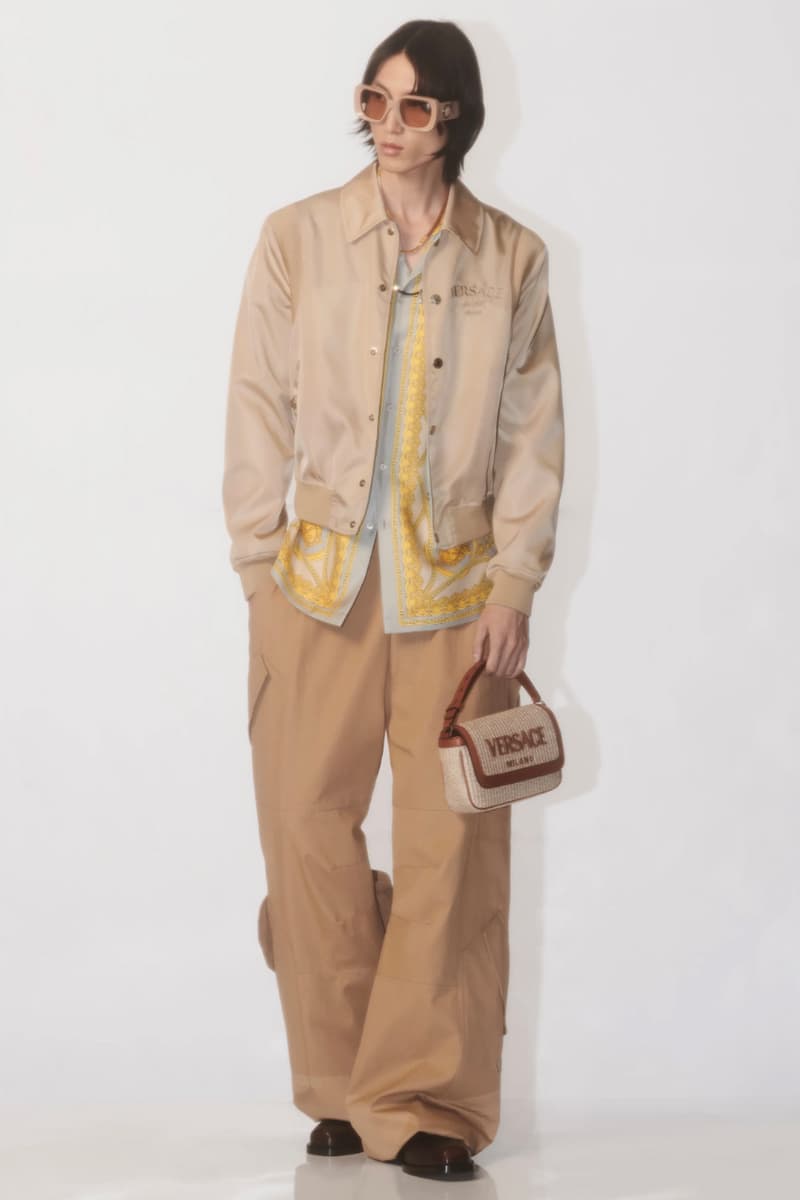 Versace Pre-Fall 2024 Menswear Collection Lookbook Images