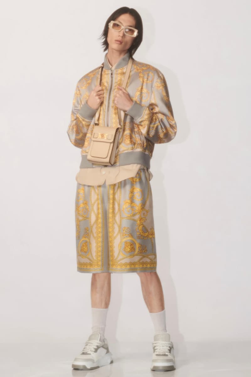 Versace Pre-Fall 2024 Menswear Collection Lookbook Images