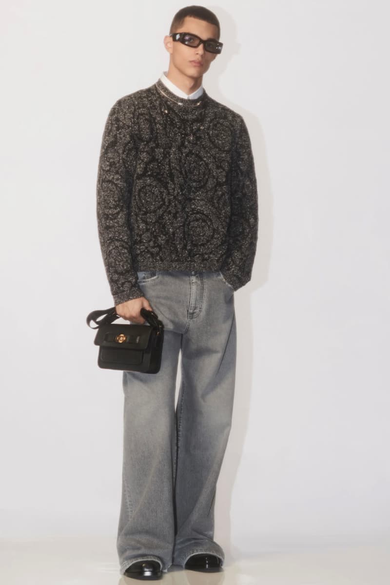 Versace Pre-Fall 2024 Menswear Collection Lookbook Images