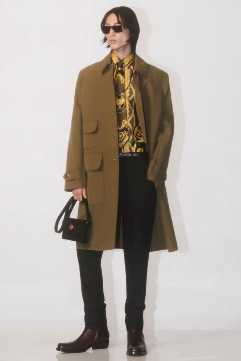 Versace Pre-Fall 2024 Menswear Collection Lookbook Images