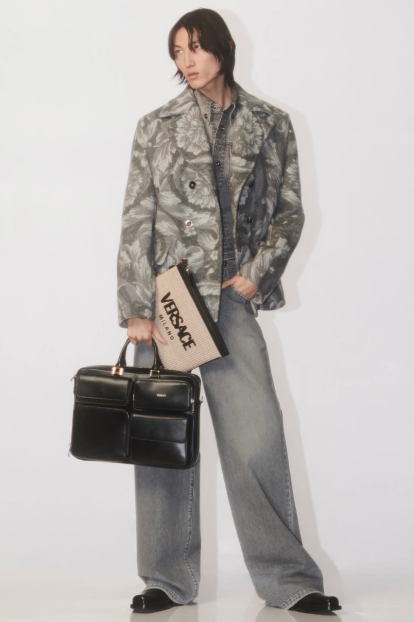 Versace Pre-Fall 2024 Menswear Collection Lookbook Images