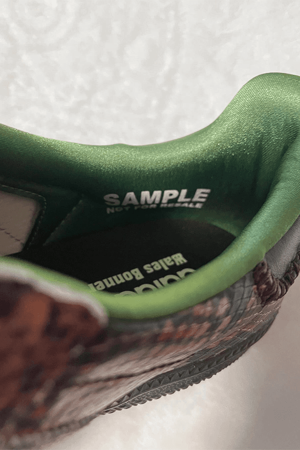 Wales Bonner adidas Samba Python Sample sneakers footwear collaboration London uk designer grace menswear womenswear