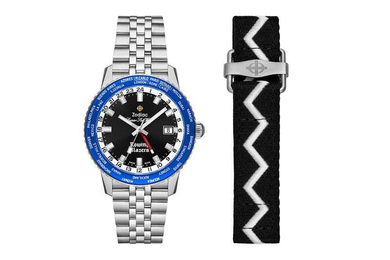 Zodiac x Rowing Blazers Super Sea Wolf World Trade GMT Release Info 'Trading Places' Adam Scott